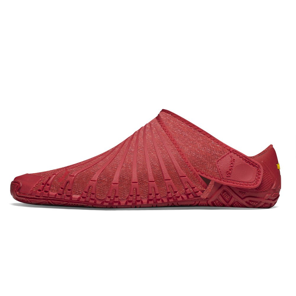 Vibram Furoshiki Womens Shoes - Red - Low - 10365-XZGC